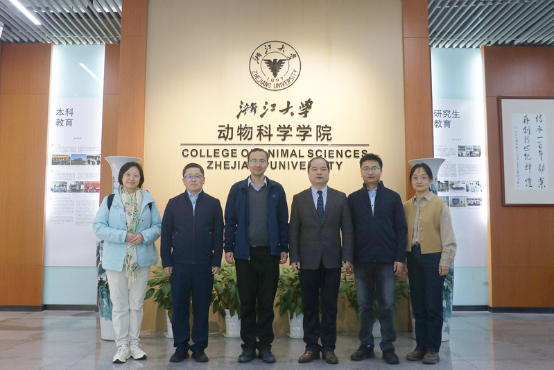 西北农林科技大学动物科技学院院长姜雨一行访问我院