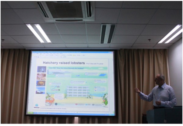 澳大利亚塔斯马尼亚大学海洋与南极研究所Chris Carter教授来访